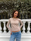 Mia Knit Top - Beige