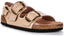 Birkenstock Milano Big Buck Elegant Pin Sandales en cuir beige