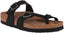 Birkenstock Mayari Sandales pour Femmes En Birko Flor En Noir