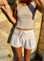 Mini Skirt - White