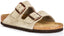Birkenstock Arizona Semelle Douce Taupe | Coupe Étroit