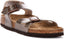 Birkenstock Rio Plain Kids In Taupe For Juniors | Narrow Fit