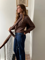 Evie Scarf - Brown