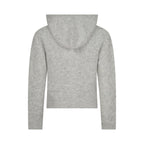 Dual Zip Hoodie - Light Grey