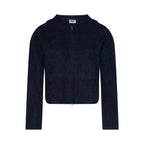 Dual Zip Hoodie - Navy