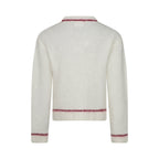 Dual Zip Jumper - Cream