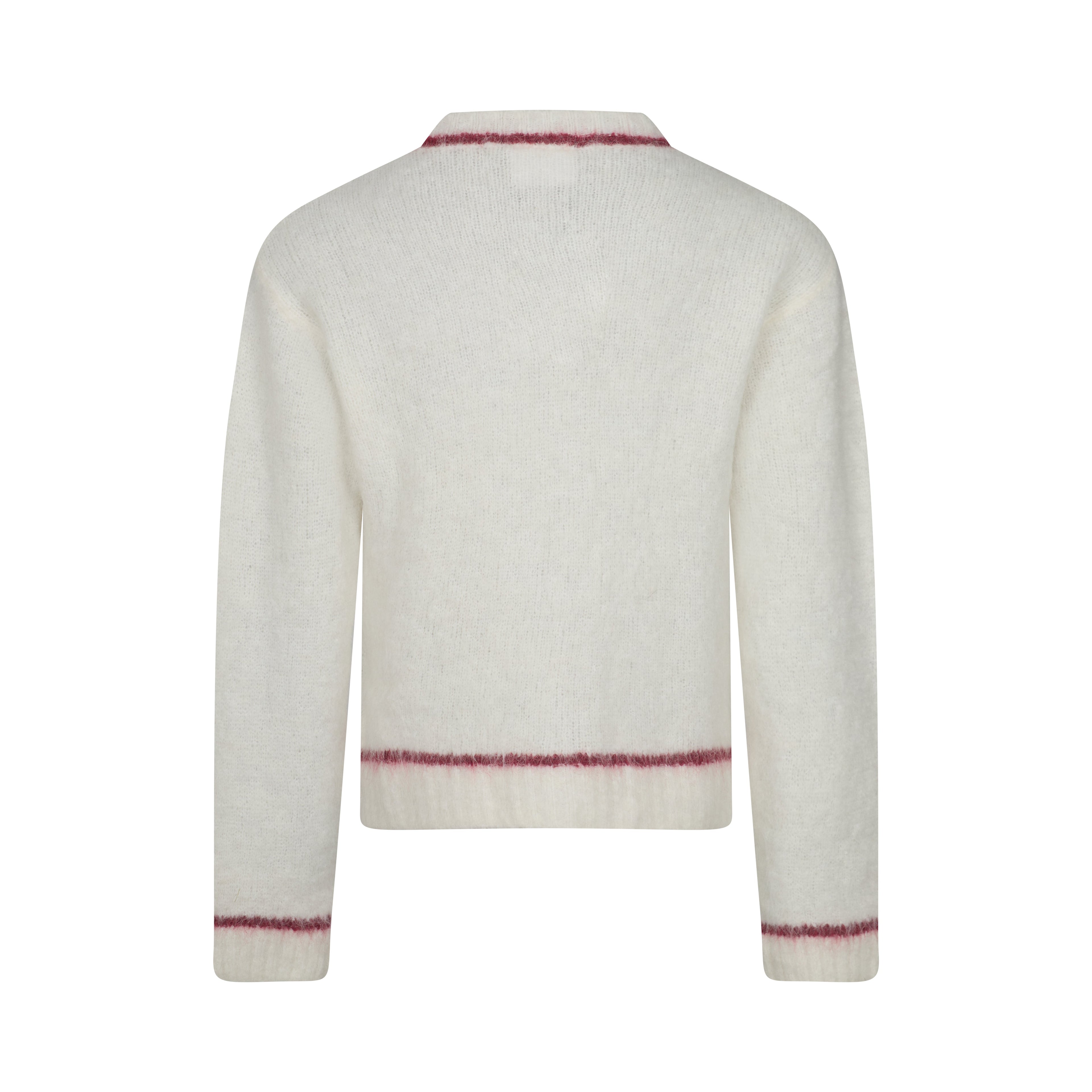 Dual Zip Jumper - Cream