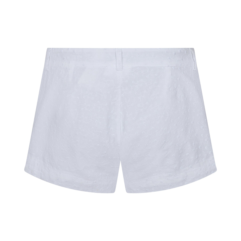 Mini Shorts - White