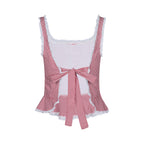 Lola Top - Red Gingham