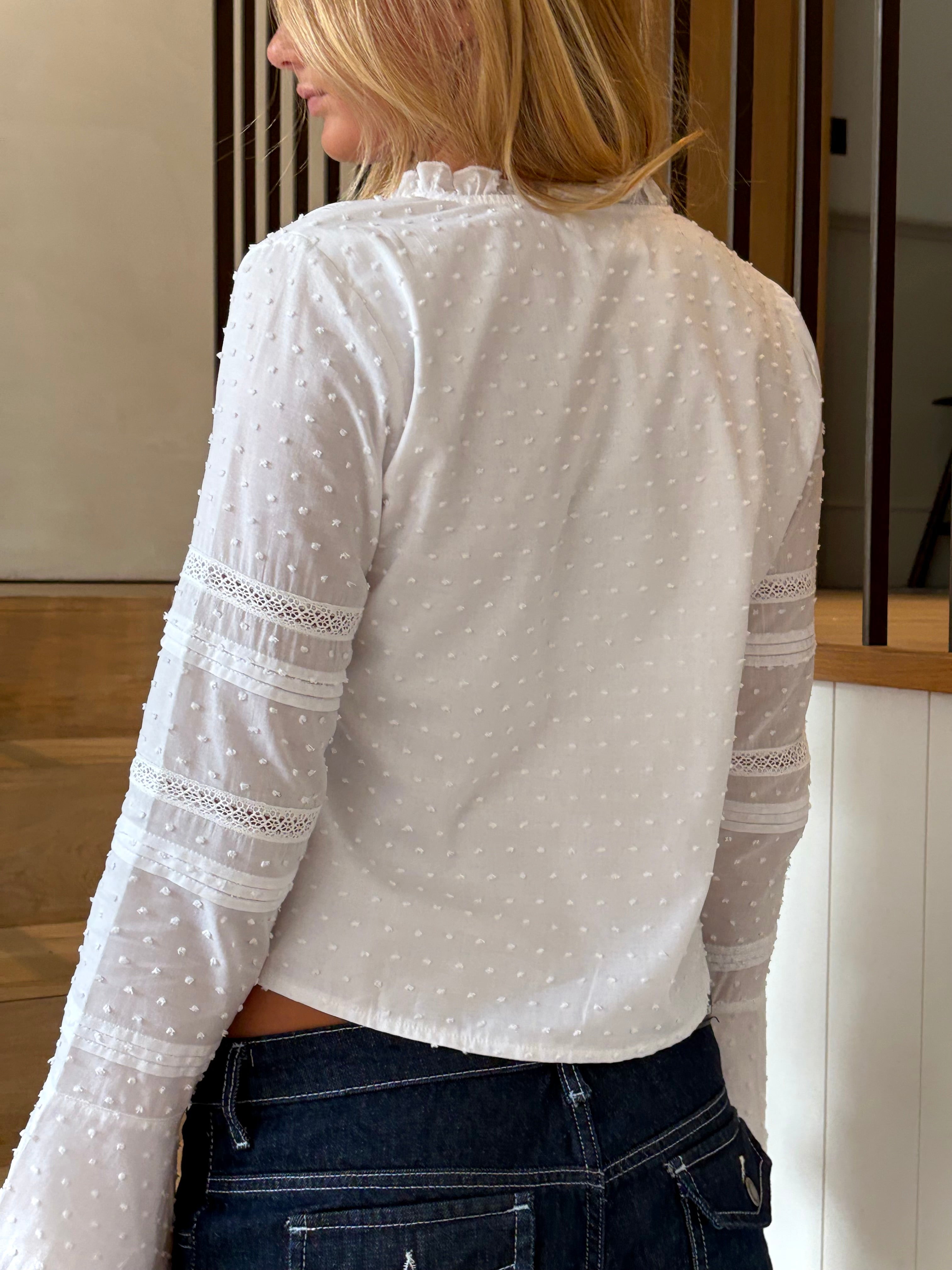 Callie Blouse - White Secondary image