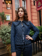 Denim Quilted Jacket