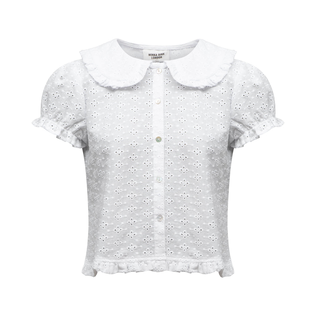 Bonnie Blouse - White