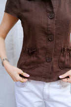 Margot Top - Brown