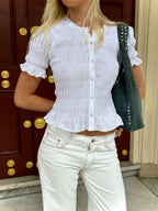 Esme Blouse - White