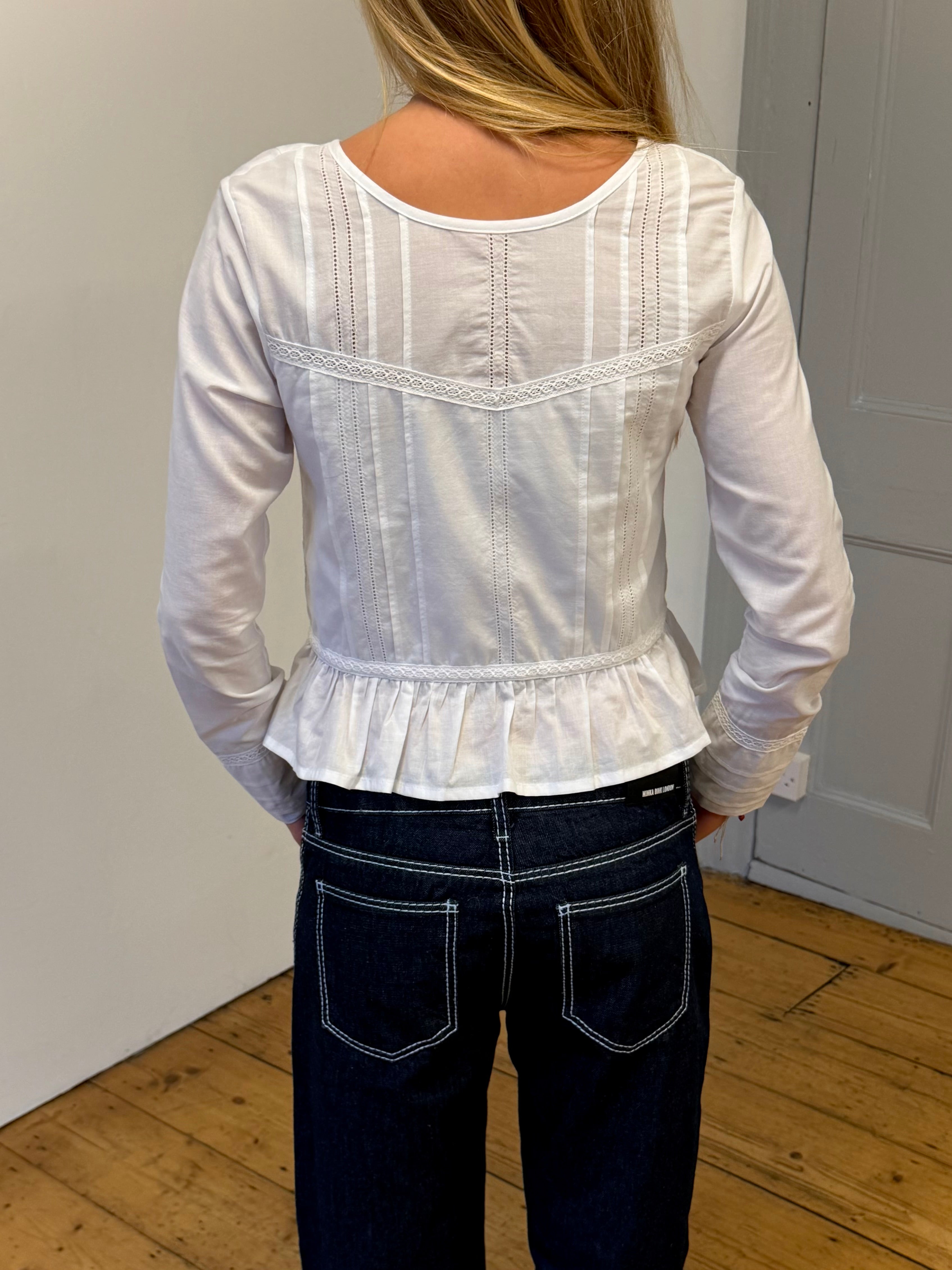 Mina Blouse - White