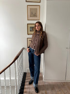 Evie Scarf - Brown