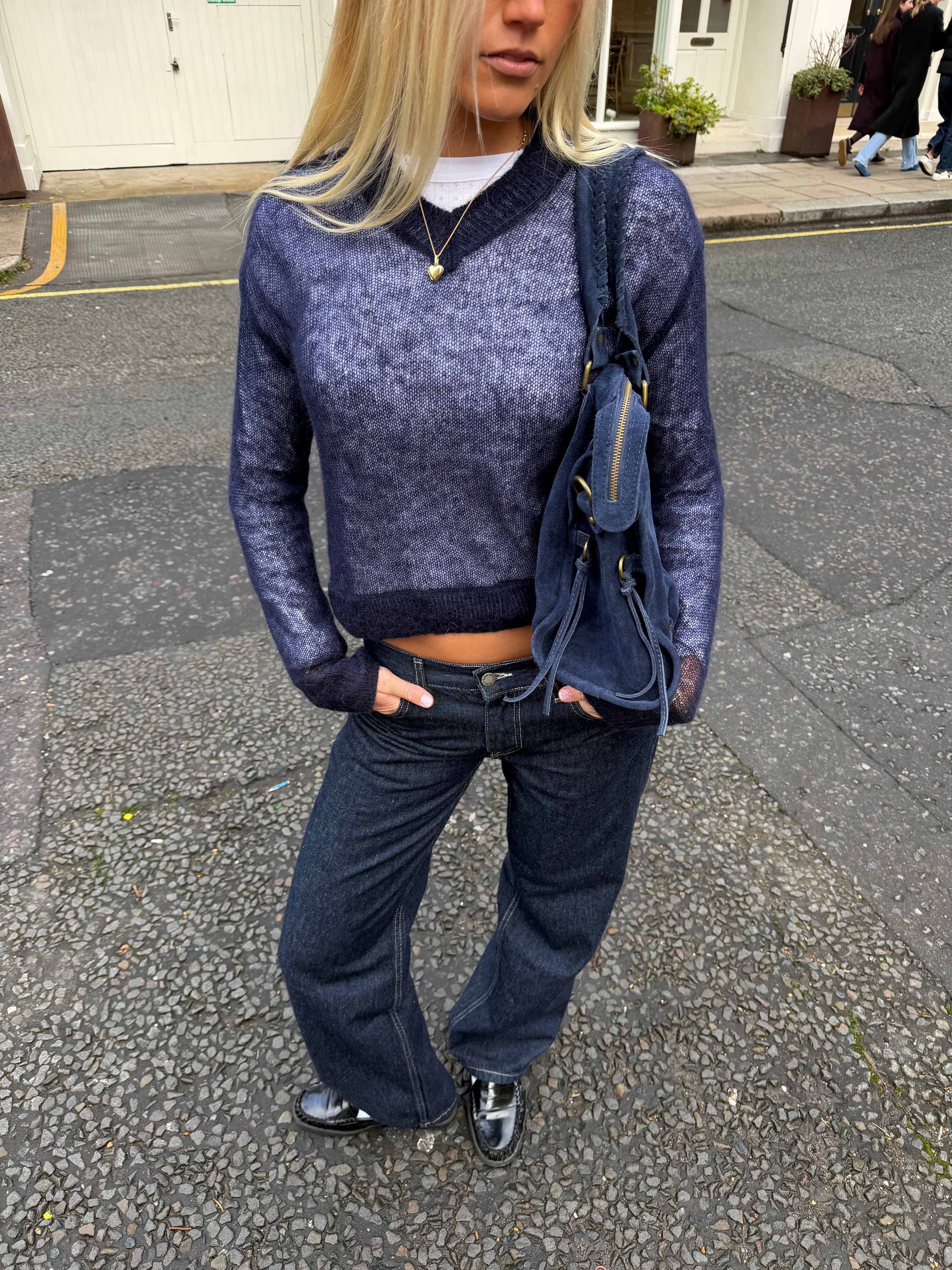 Leni Jumper - Navy