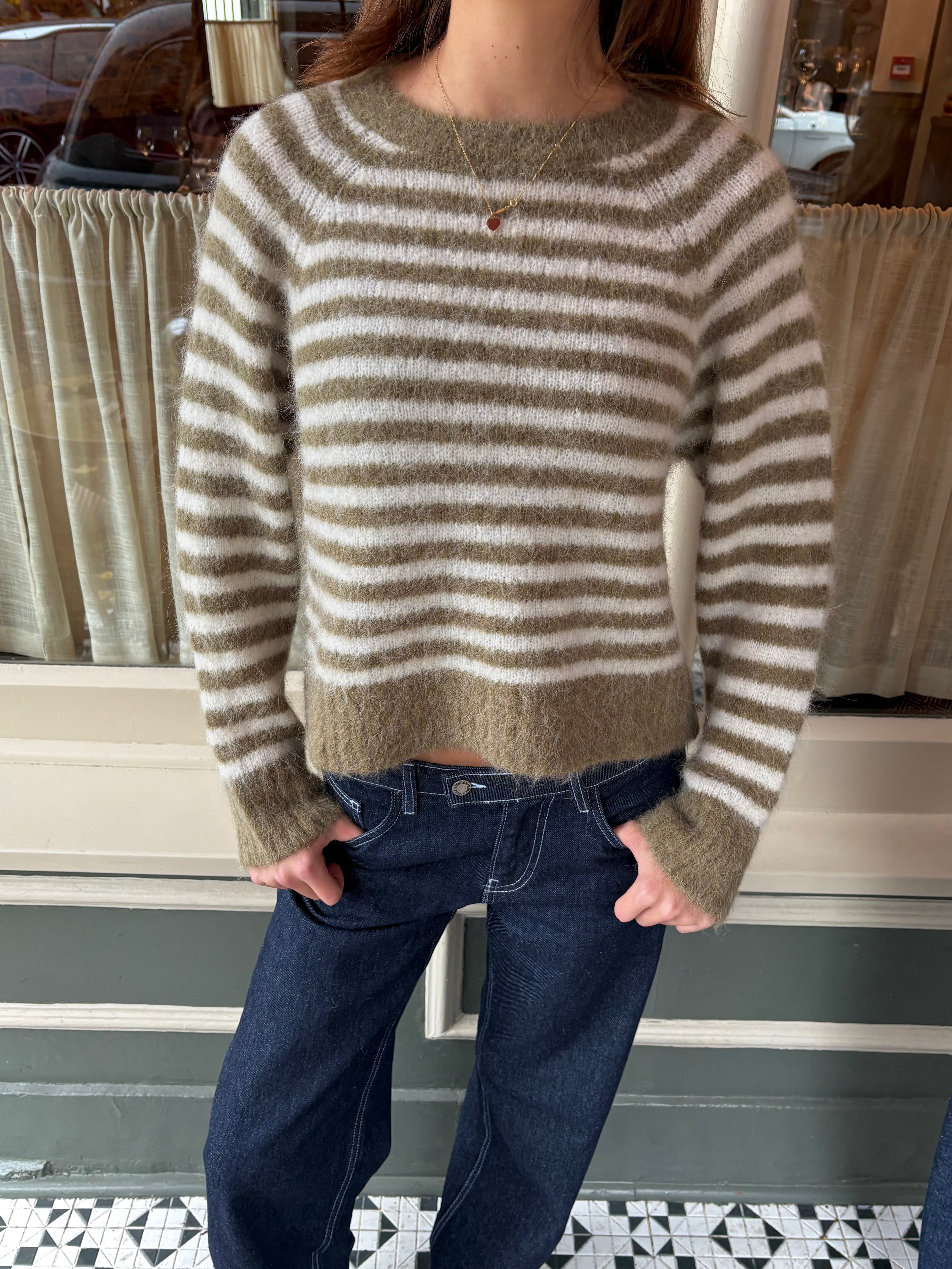 Cara Jumper - Olive Secondary image
