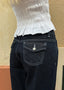 Nina Jeans - Indigo & White