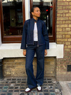 Nina Jeans - Indigo & Red