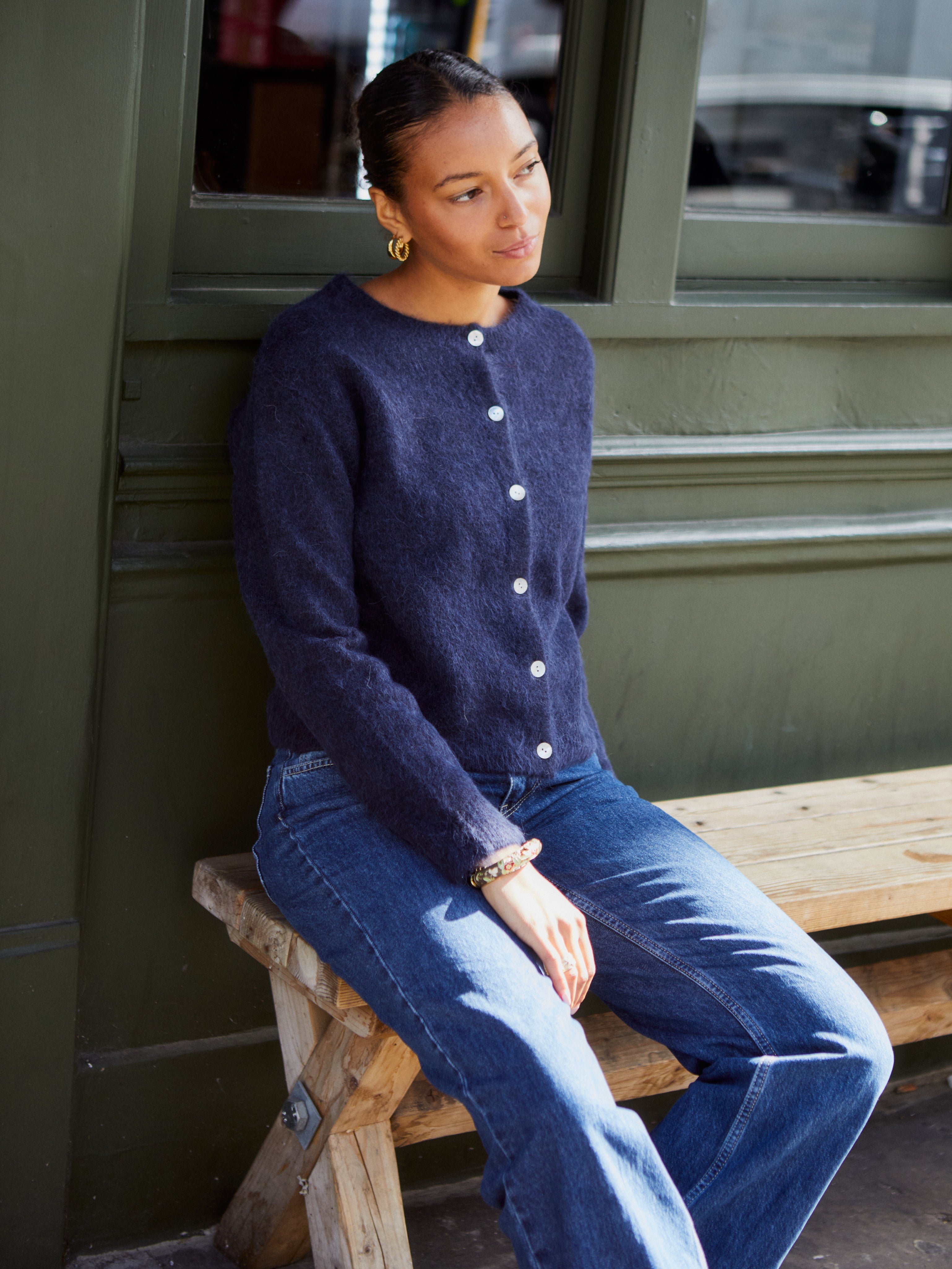 Elsa Cardigan - Navy Secondary image