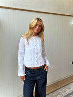 Callie Blouse - White