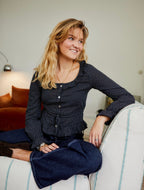Ines Blouse - Black Polka Dot (Long Sleeve)