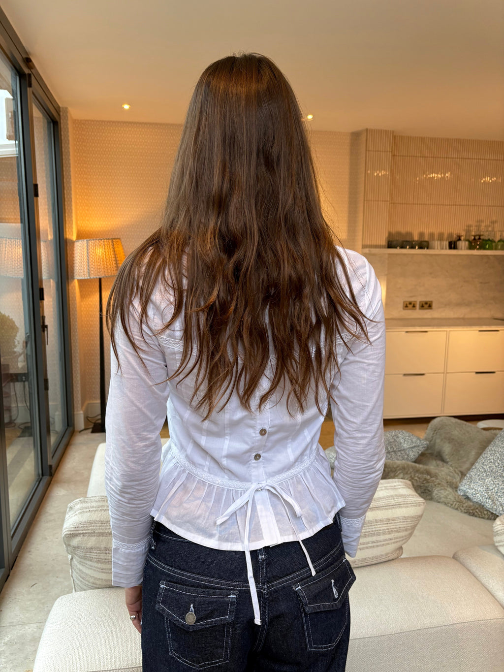 Mina Blouse - White
