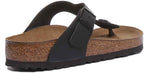 Birkenstock Gizeh Sandale pour femmes Birko Flor T Bar en noire, style tongs