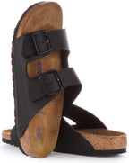 Birkenstock Arizona Sandale Birko Flor à double lanière poure en noir