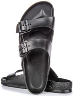 Birkenstock Arizona Eva en Noir pour Hommes | Coupe Standard