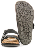 Birkenstock Arizona Crosstown In Black | Regular Fit