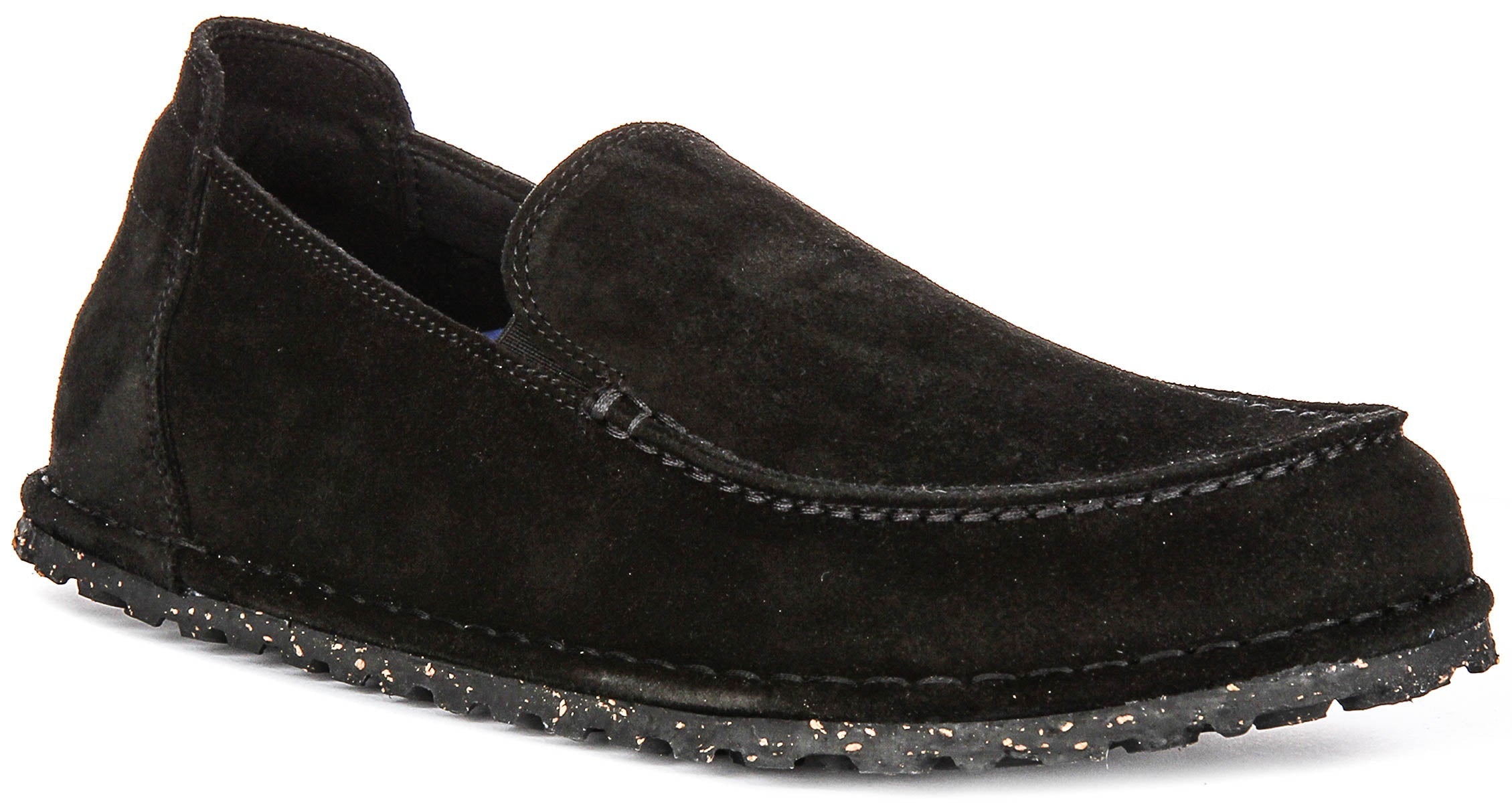 Birkenstock Utti Suede In Black | Regular Fit Main image