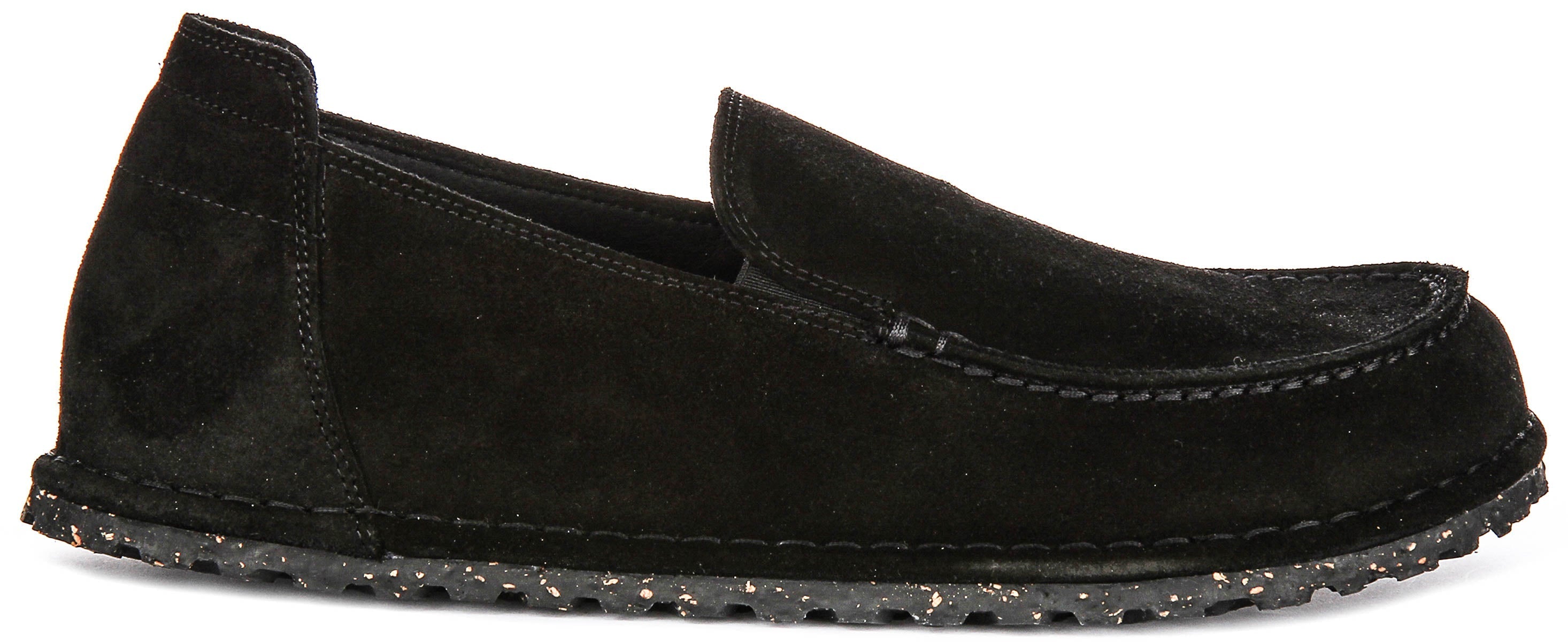 Birkenstock Utti Suede In Black | Regular Fit Secondary image