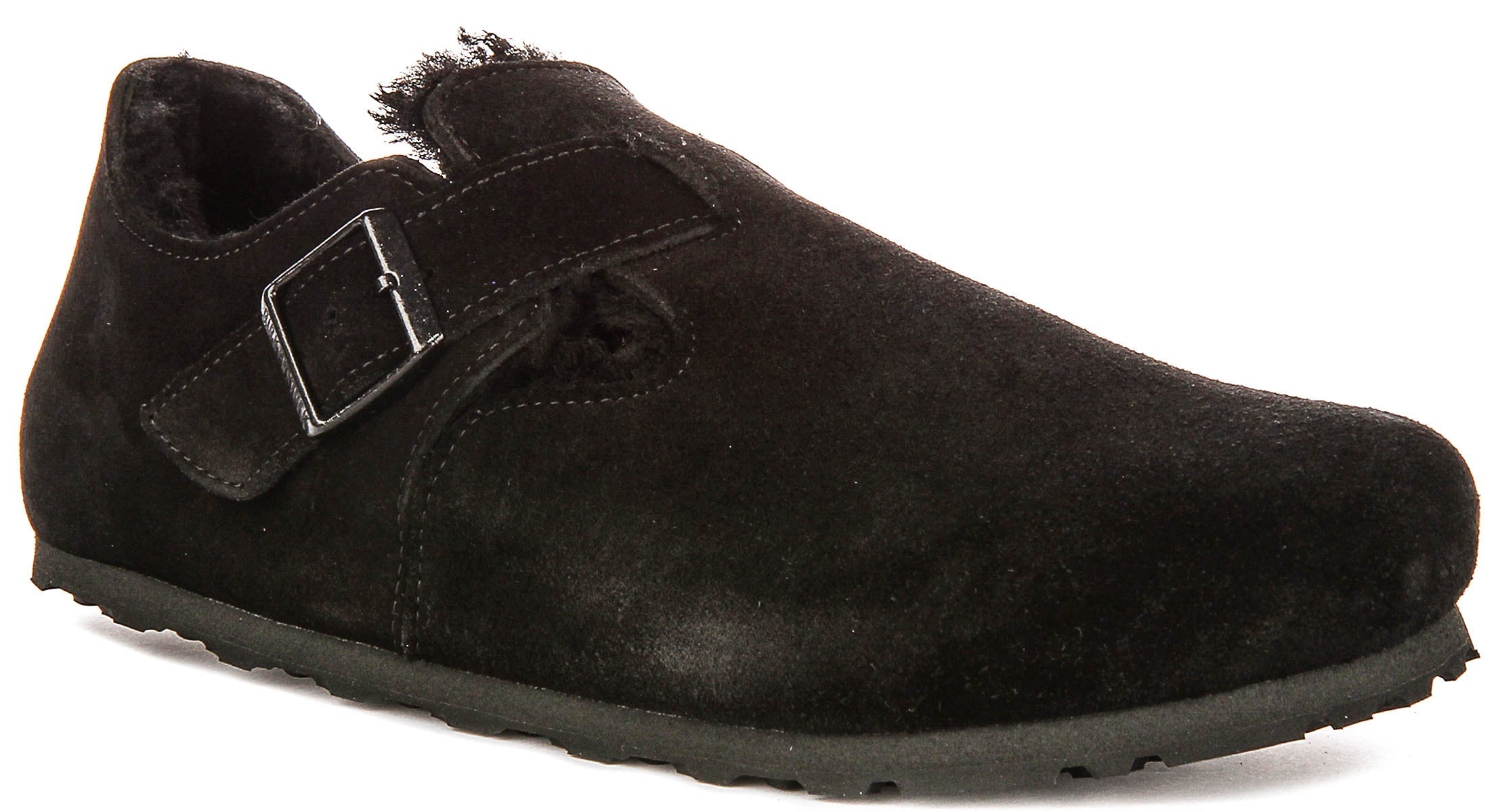 Birkenstock London Sherling In Black | Regular Fit Main image