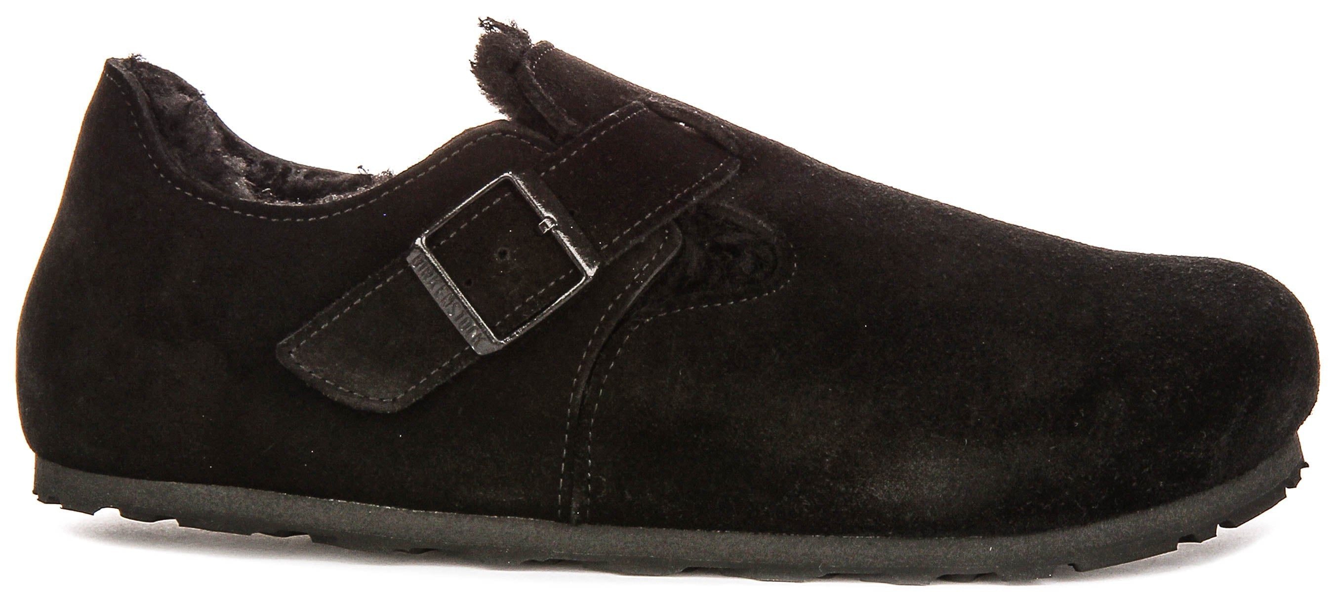 Birkenstock London Sherling In Black | Regular Fit Secondary image