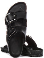 Birkenstock Arizona Eva Big Buckle In Black | Narrow Fit