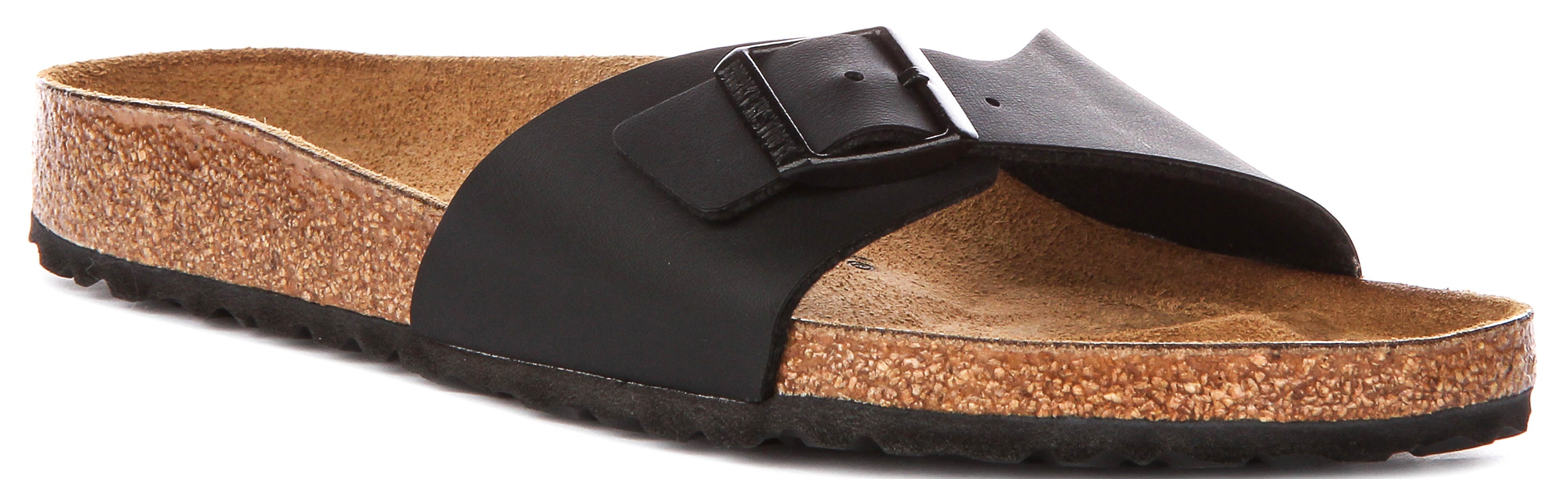 Birkenstock Madrid Bs In Black For Women | Narrow Fit Main image