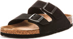 Birkenstock Arizona Bs In Black Vegan | Narrow Fit