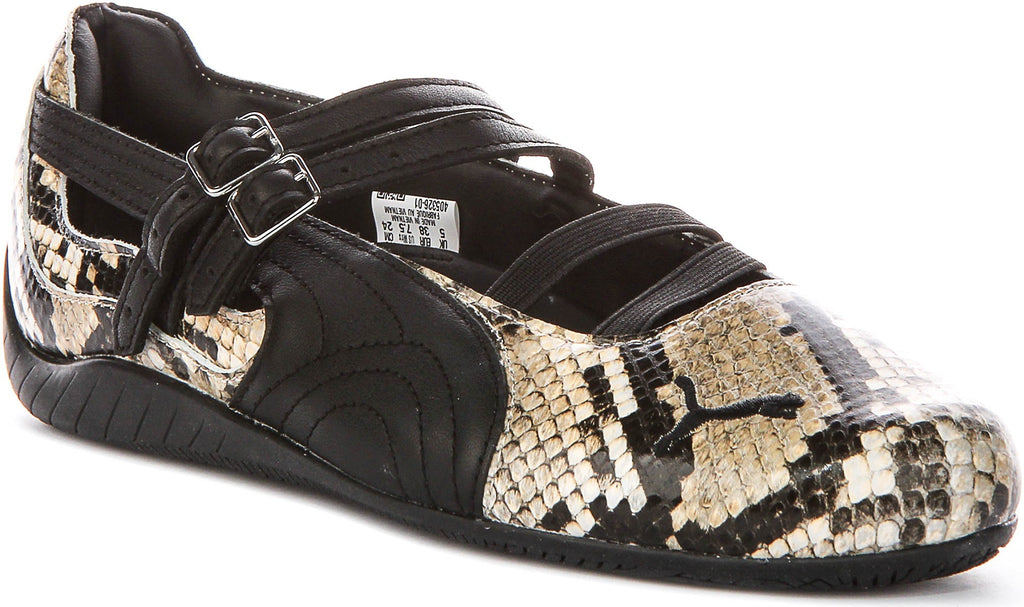Puma Sc Ballet Snake In Black Beije For Women