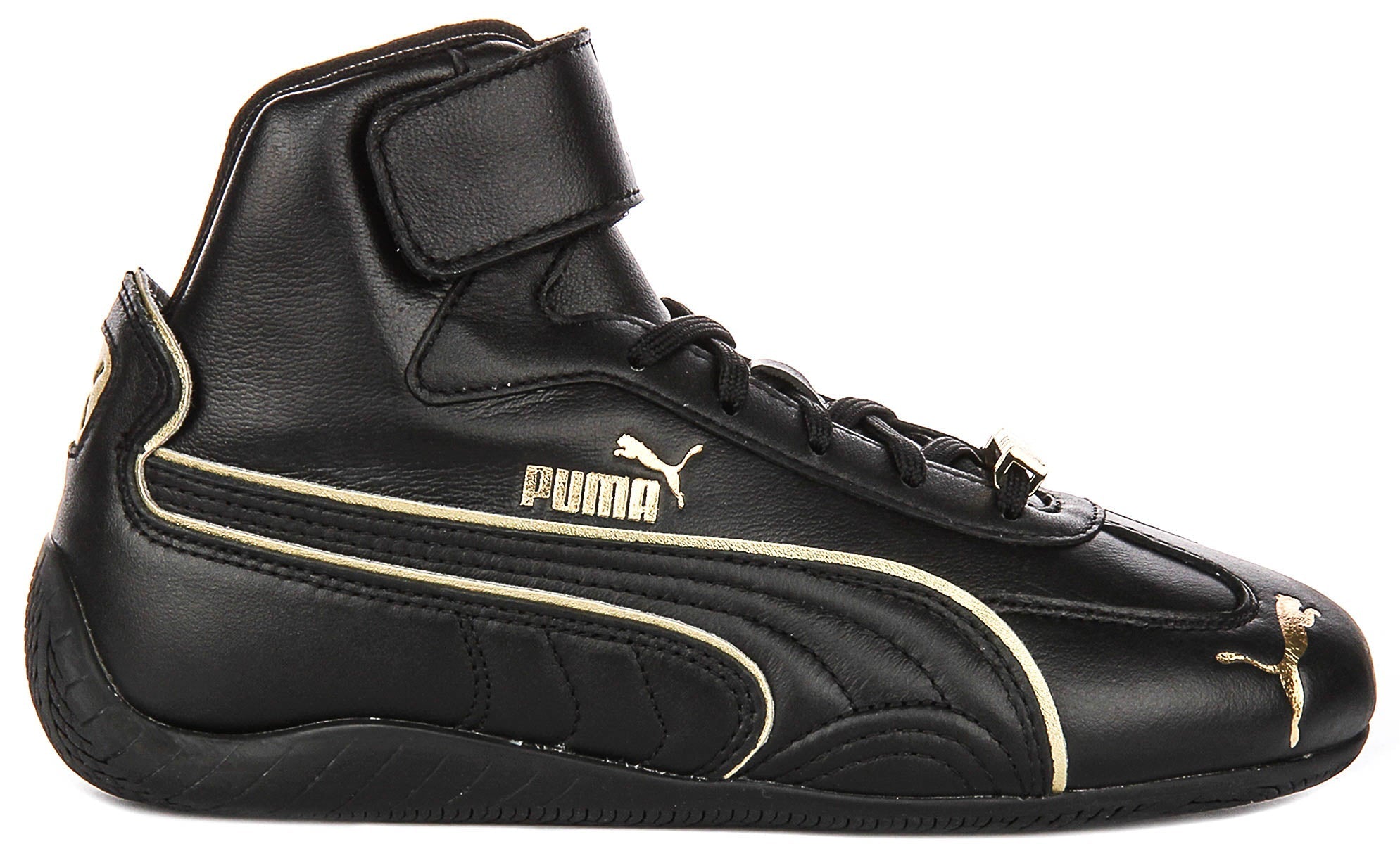 Puma Speedcat Mid LS In Black Gold For Women Secondary image
