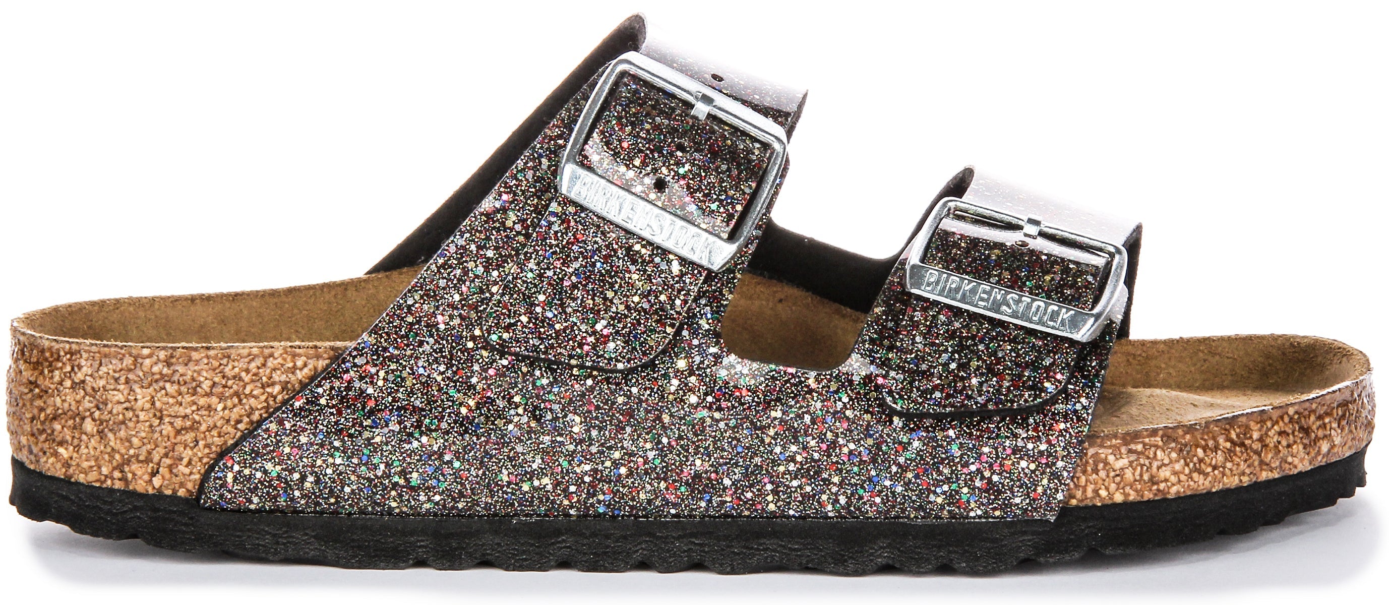 Birkenstock Arizona Kids Bs In Black Multi For Kids Secondary image