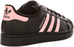 Adidas Superstar II J In Black Pink For Juniors