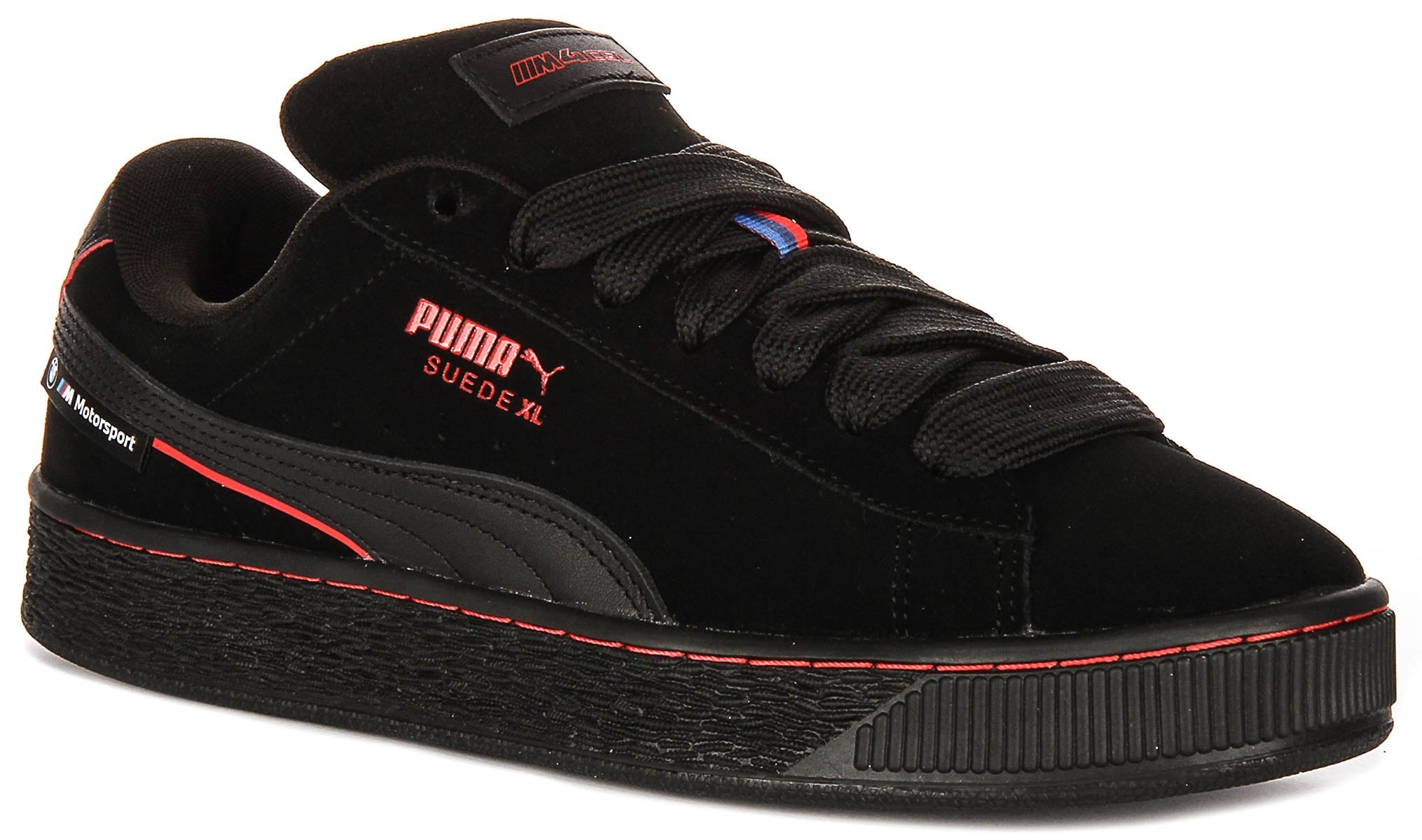 Puma X BMW Suede XL en Noir Rouge Main image