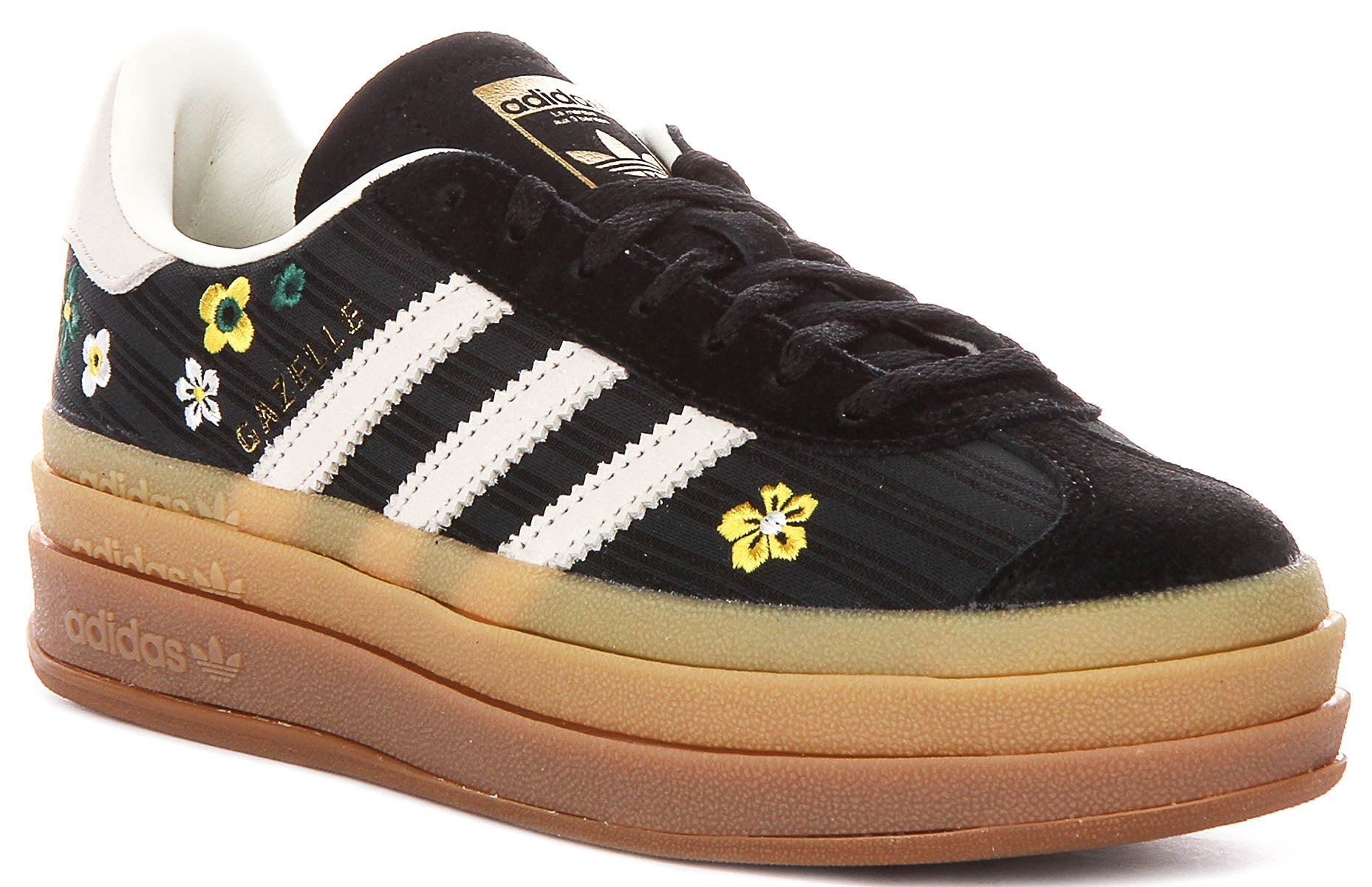 Adidas Gazelle Bold X Liberty Colab In Black White For Women Main image