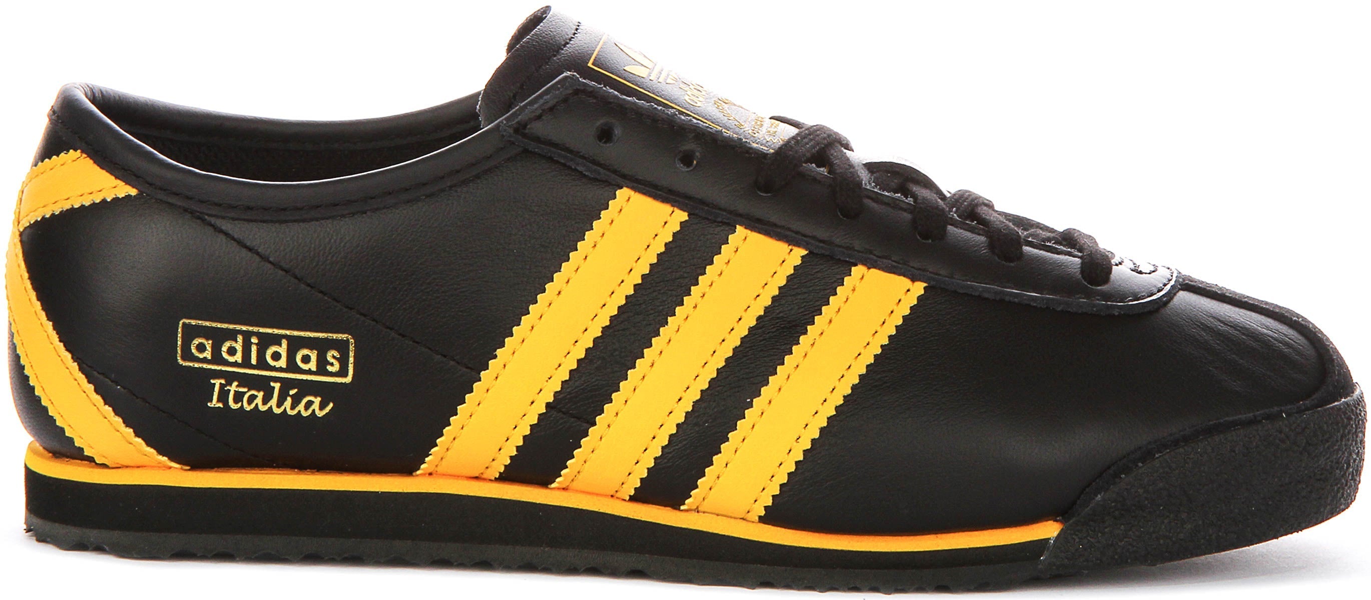 Adidas Italia 70S W In Black Yellow For Women Secondary image