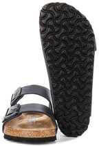 Birkenstock Arizona Semelle Douce en Bleu | Coupe Standard