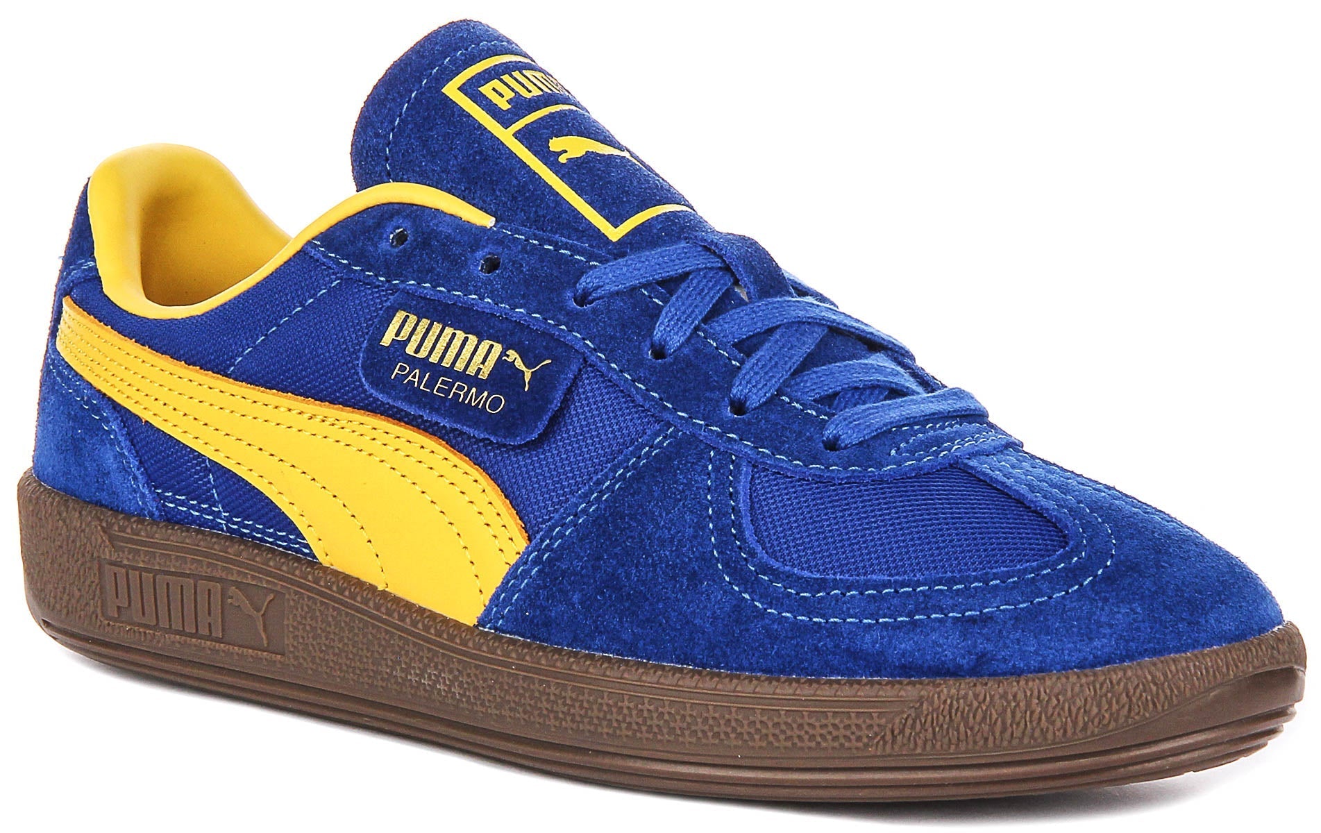 Puma Palermo Vintage en Bleu Jaune Main image