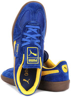 Puma Palermo Vintage en Bleu Jaune