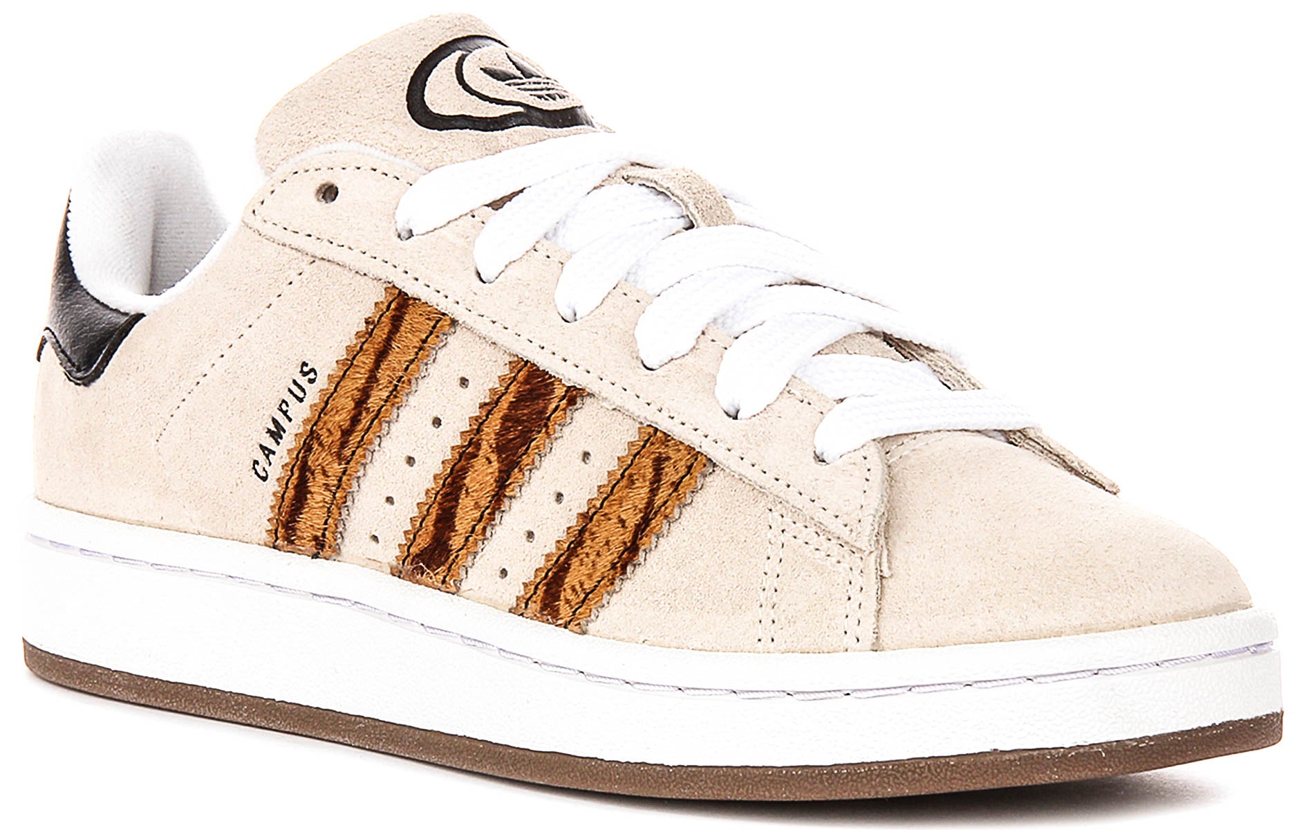 Adidas Campus 00S In Beige Leopard Strips For Junior Main image